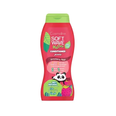COSMALINE SOFT WAVE KIDS APRES SHAMPOOING FRAISE 400ML