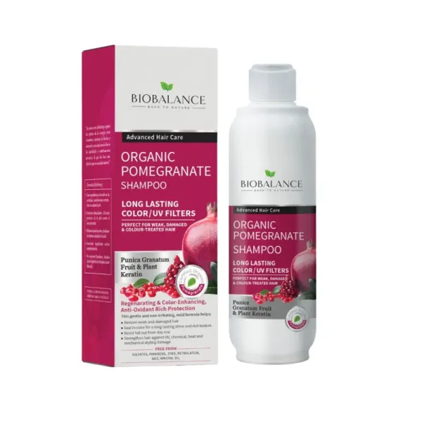 BIOBALANCE ORGANIC POMEGRANATE SHAMPO 330ML