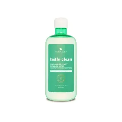 BIOBALANCE HELLO CLEAN NIACINAMIDE EAU MICELLAIRE CLARTE 500 ML