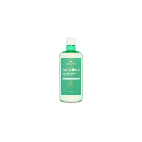 BIOBALANCE HELLO CLEAN NIACINAMIDE EAU MICELLAIRE CLARTE 500 ML