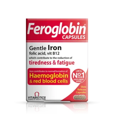 VITABIOTICS FEROGLOBIN 30 CAPSULES
