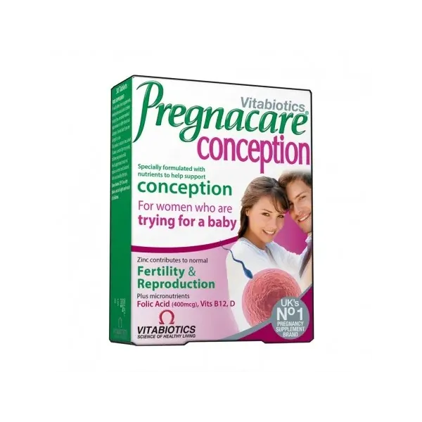 VITABIOTICS PREGNACARE CONCEPTION 30 COMPRIMES