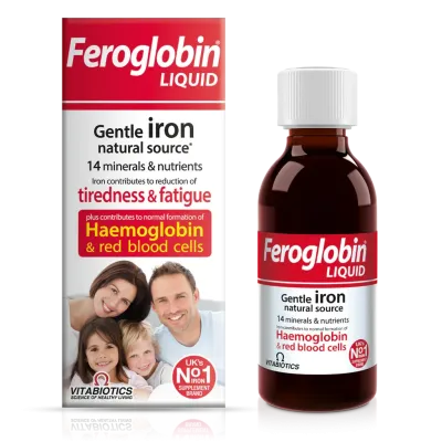 VITABIOTICS FEROGLOBIN B12 GENTLE LIQUID IRON 200ML