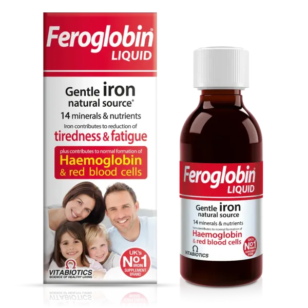 VITABIOTICS FEROGLOBIN B12 GENTLE LIQUID IRON 200ML