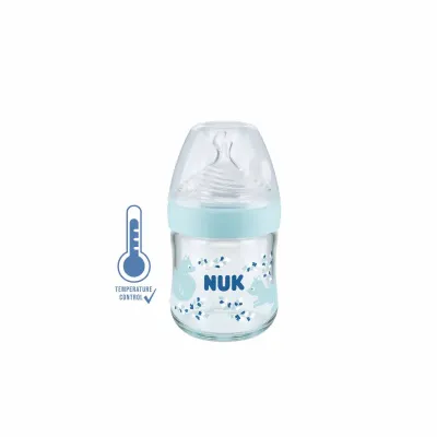 NUK BIBERON NATURE SENS EN VERRE 120ML