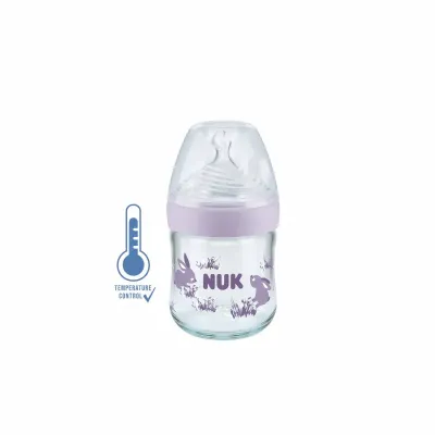 NUK BIBERON NATURE SENS EN VERRE 120ML