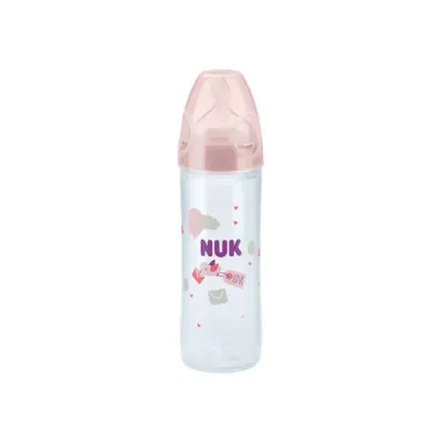NUK BIBERON PLASTIQUE LOVE 6-18M 250ML