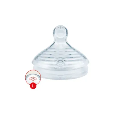 NUK 2 TETINES NATURE SENS TAILLE L