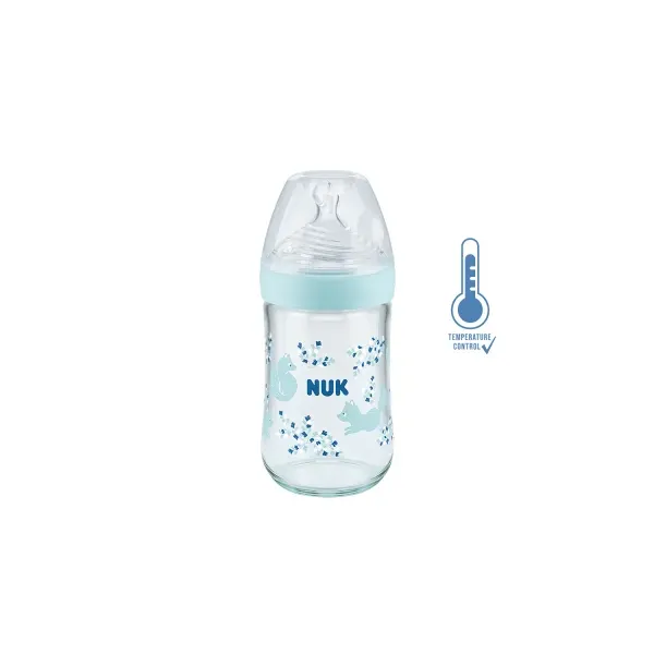 NUK BIBERON NATURE SENS EN VERRE 240ML