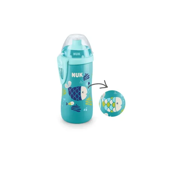 NUK CUP JUNIOR 18M+ CHANGES COLOUR 300ML