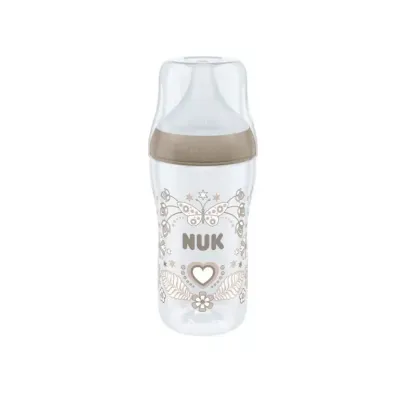 NUK BIBERON PERFECT MATCH PLASTIC AVEC TÉTINE EN SILICONE SOUPLE 260ml