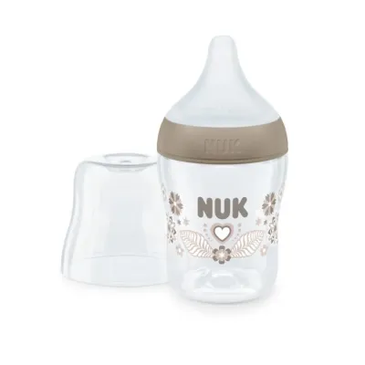 BIBERON NUK PERFECT MATCH BIBERON PLASTIC AVEC TÉTINE EN SILICONE SOUPLE 150ml