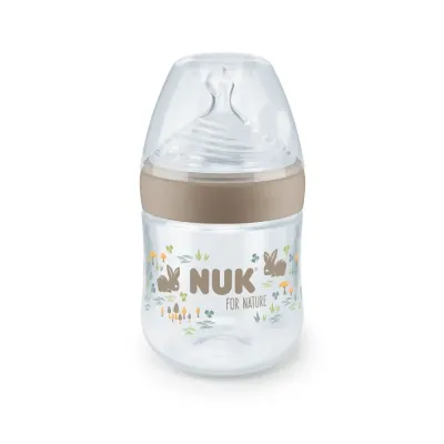 NUK BIBERON PLASTIQUE NATURE SENSE "S" 0M+ 150ML
