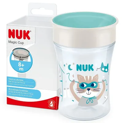 NUK MAGIC CUP SILICONE MIXTE 8 MOIS+ 230ML