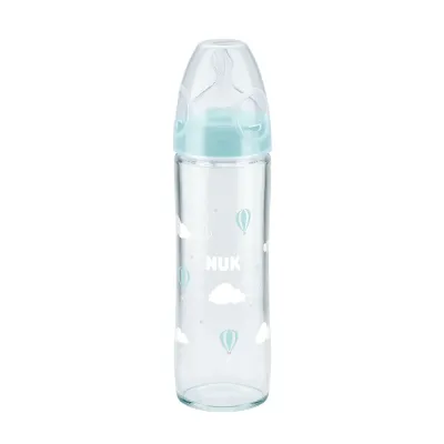 NUK BIBERON VERRE NEW CLASSIC 0-6M 240ML