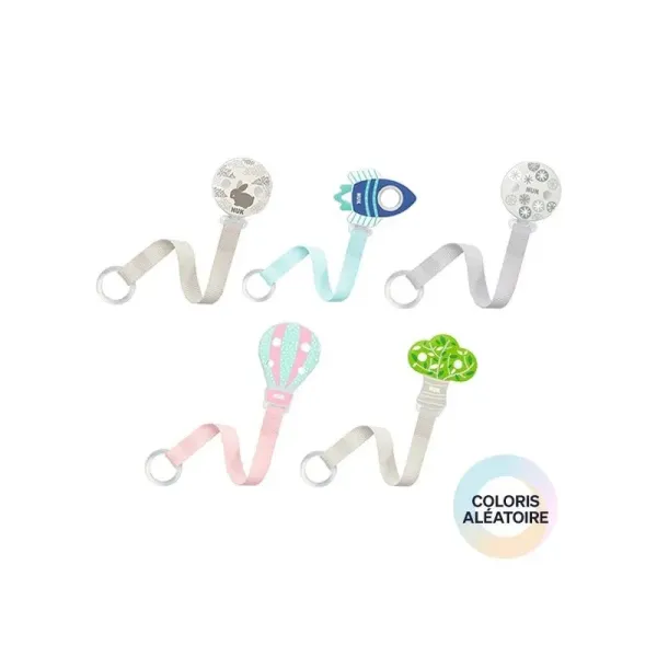 NUK ATTACHE SUCETTE RUBAN