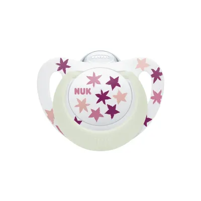 NUK SUCETTE STAR NIGHT OR TRENDLINE 6-18M