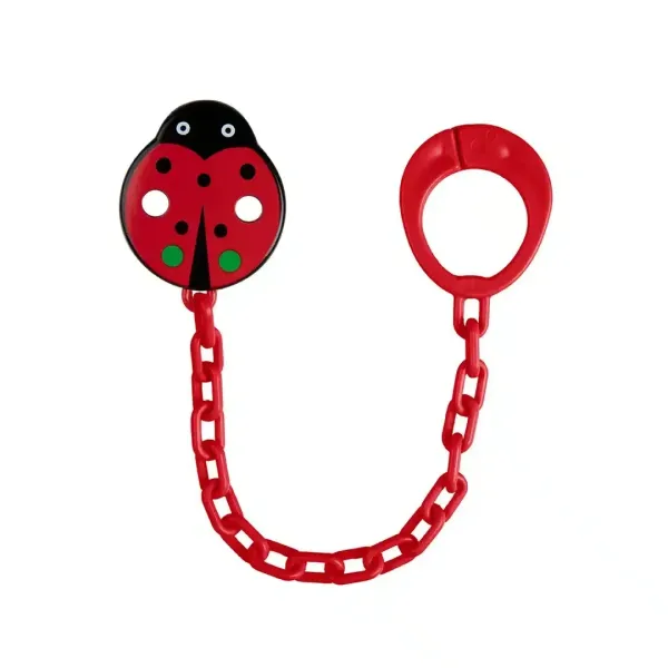 CANPOL ATTACHE SUCETTE CHAÎNETTE COCCINELLE 10/873