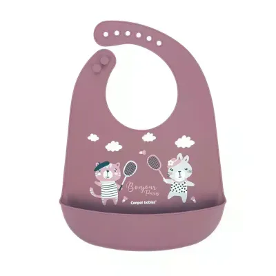 CANPOL BABIES BAVOIR SILICONE AVEC POCHE BONJOR PARIS 74/027