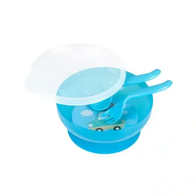 CANPOL BABIES BOL AVEC VENTOUSE CUILLERE ET COUVERCLE 350ML - 21/300