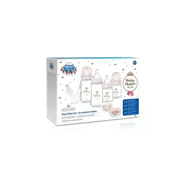 CANPOL BABIES ROYAL BABY SET GIRL NOUVEAU NEE 0294