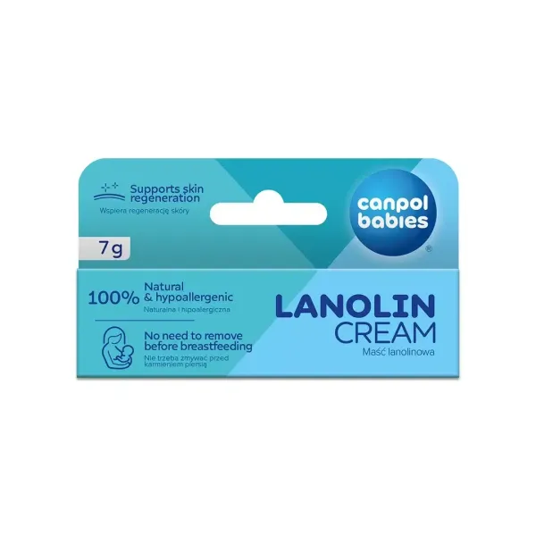 CANPOL BABIES CREME A LA LANOLINE POUR LES MAMELONS 7G