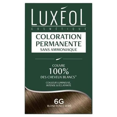 LUXEOL COLORATION 6G BLOND FONCE DORE
