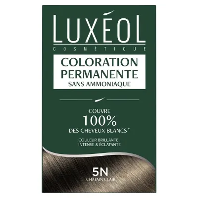 LUXEOL COLORATION 5N CHATAIN CLAIR