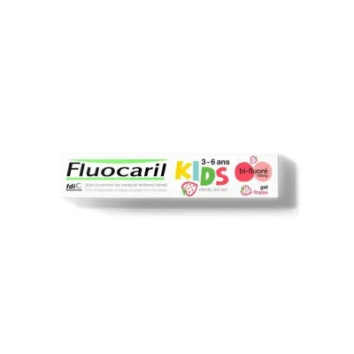 FLUOCARIL KIDS 3-6 ANS DENTIFRICE FRAISE 75ML