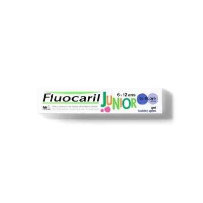 FLUOCARIL JUNIOR DENTIFRICE GEL BUBBLE 6-12 ANS 75 ML