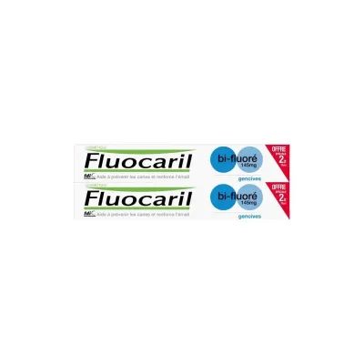 FLUOCARIL DENTIFRICE BI-FLUORE GENCIVES 145MG 2*75ML