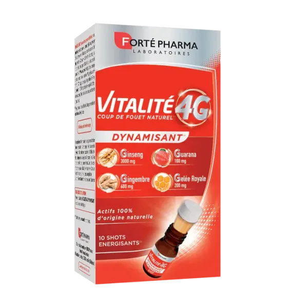 FORTE PHARMA VITALITE 4G DYNAMISANT 10 SHOTS