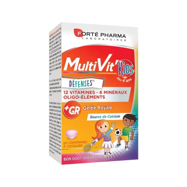 FORTE PHARMA MULTIVIT'KIDS 30 COMPRIMES