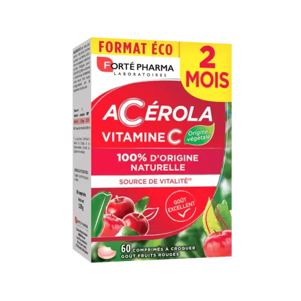 FORTE PHARMA ENERGIE ACEROLA 60 COMPRIMES