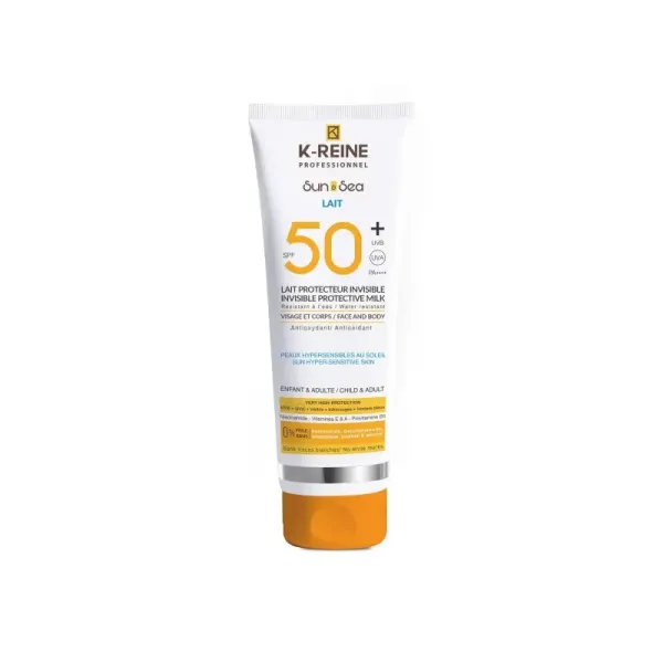 K-REINE LAIT PROTECTEUR INVISIBLE POUR VISAGE ET CORPS SPF50+ 250ML