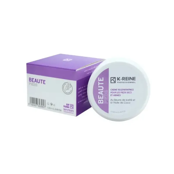 K-REINE CREME REGENERATRICE POUR LES PIEDS SECS ET ABÎMÉS 100ML