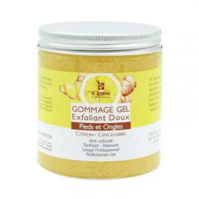 k-REINE GOMMAGE GEL PIED CITRON GINGEMBRE 250 ML