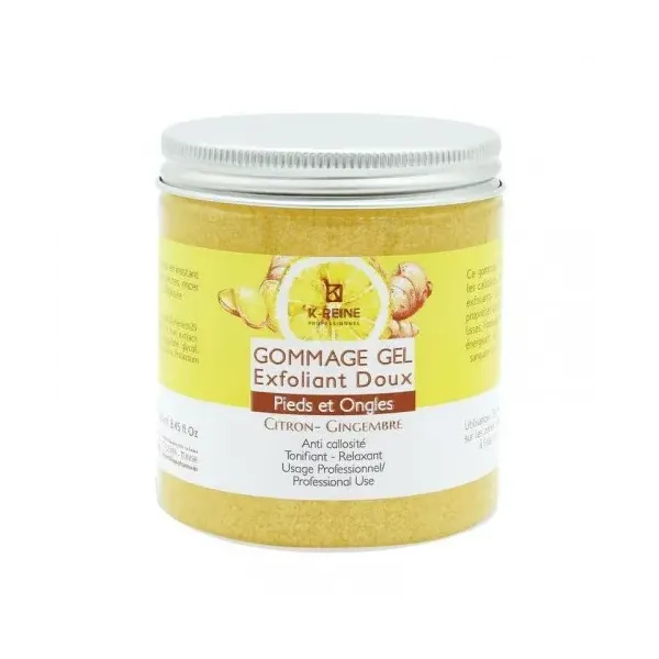 k-REINE GOMMAGE GEL PIED CITRON GINGEMBRE 250 ML