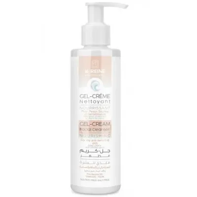 K-REINE GEL CREME NETTOYANT NOURISSANT POUR PEAUX SECHES 200ML