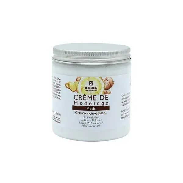 K-REINE CREME DE MODELAGE PIEDS CITRON GINGEMBRE 250ML