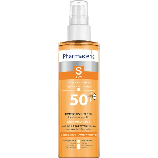 PHARMACERIS S HUILE SECHE SPF 50+ 200ML