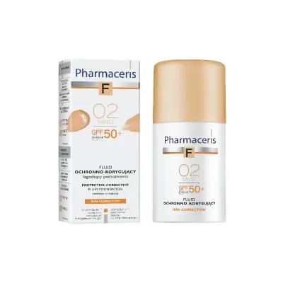 PHARMACERIS F FOND DE TEINT SPF 50+ (02 SAND) 30ML