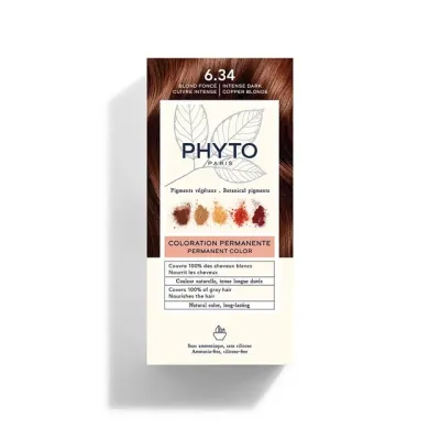 PHYTO PHYTOCOLOR 6.34 BLOND FONCÉ CUIVRÉ INTENSE