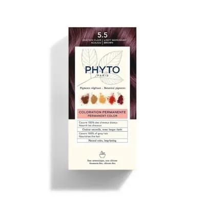 PHYTO PHYTOCOLOR 5.5 CHATAIN CLAIR ACAJOU