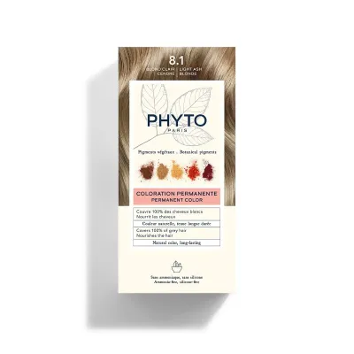 PHYTO COLORATION 8.1 BLOND CLAIR CENDRE 1 KIT