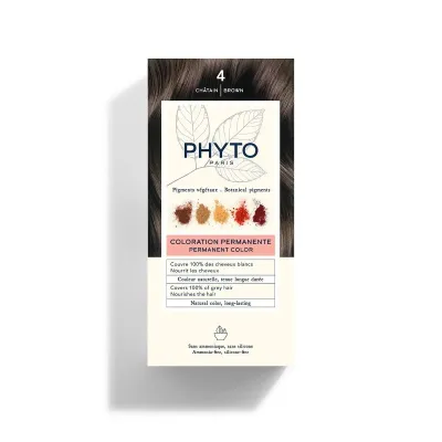 PHYTO PHYTOCOLOR 4 CHATAIN 1 KIT