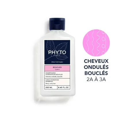 PHYTO SHAMPOOING HYDRATATION BOUCLES 250ML
