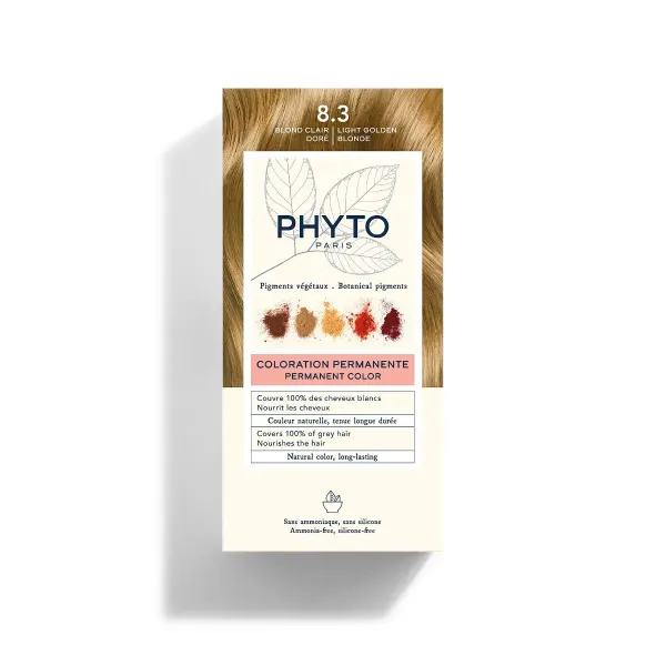 PHYTO PHYTOCOLOR 8.3 BLOND CLAIR DORE