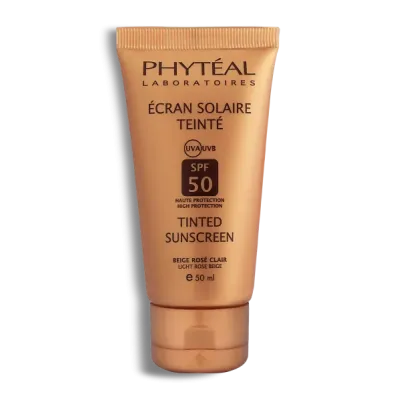 PHYTEAL ECRAN TEINTE BEIGE ROSE SPF50  50ML