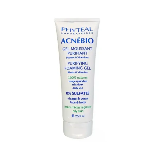 PHYTEAL ACNEBIO GEL MOUSSANT 250ML